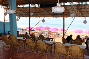 beachfront restaurant